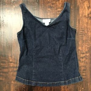 Denim Tank Top